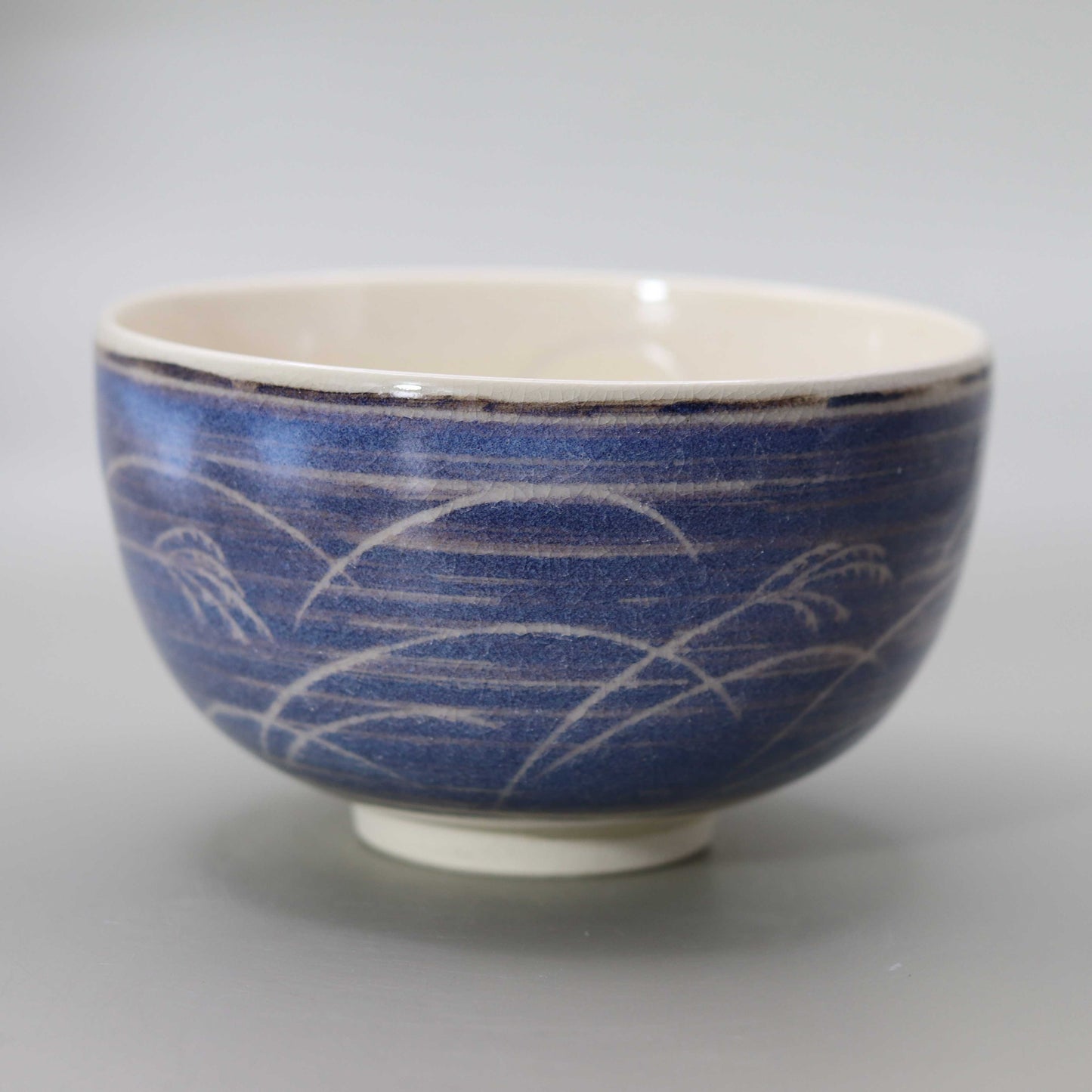 Autumn Night Tea Bowl by Kosai Miyagawa