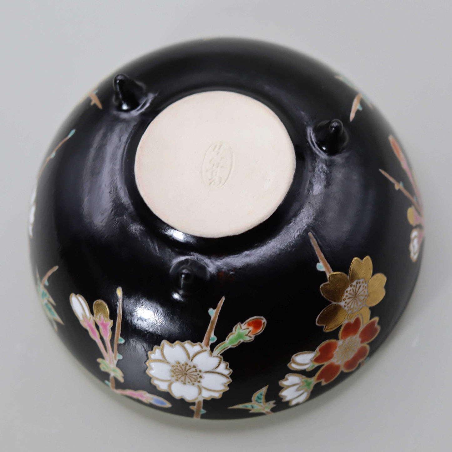 色絵七宝透香炉 宮川香斎