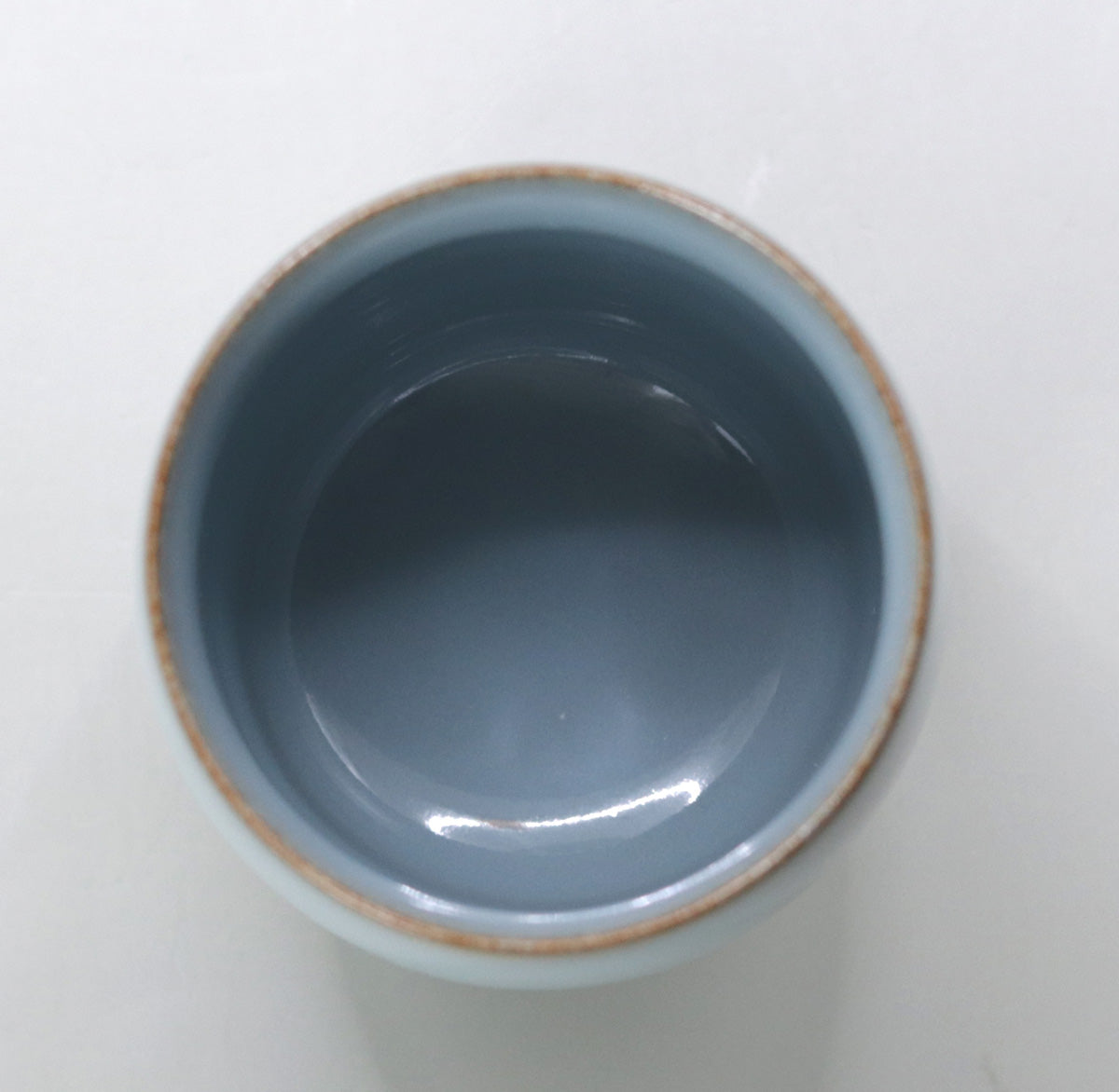 青瓷ぐい呑 多賀井正夫