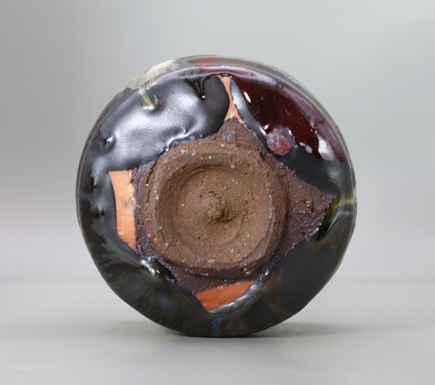 丹波灰釉茶盌 市野秀作