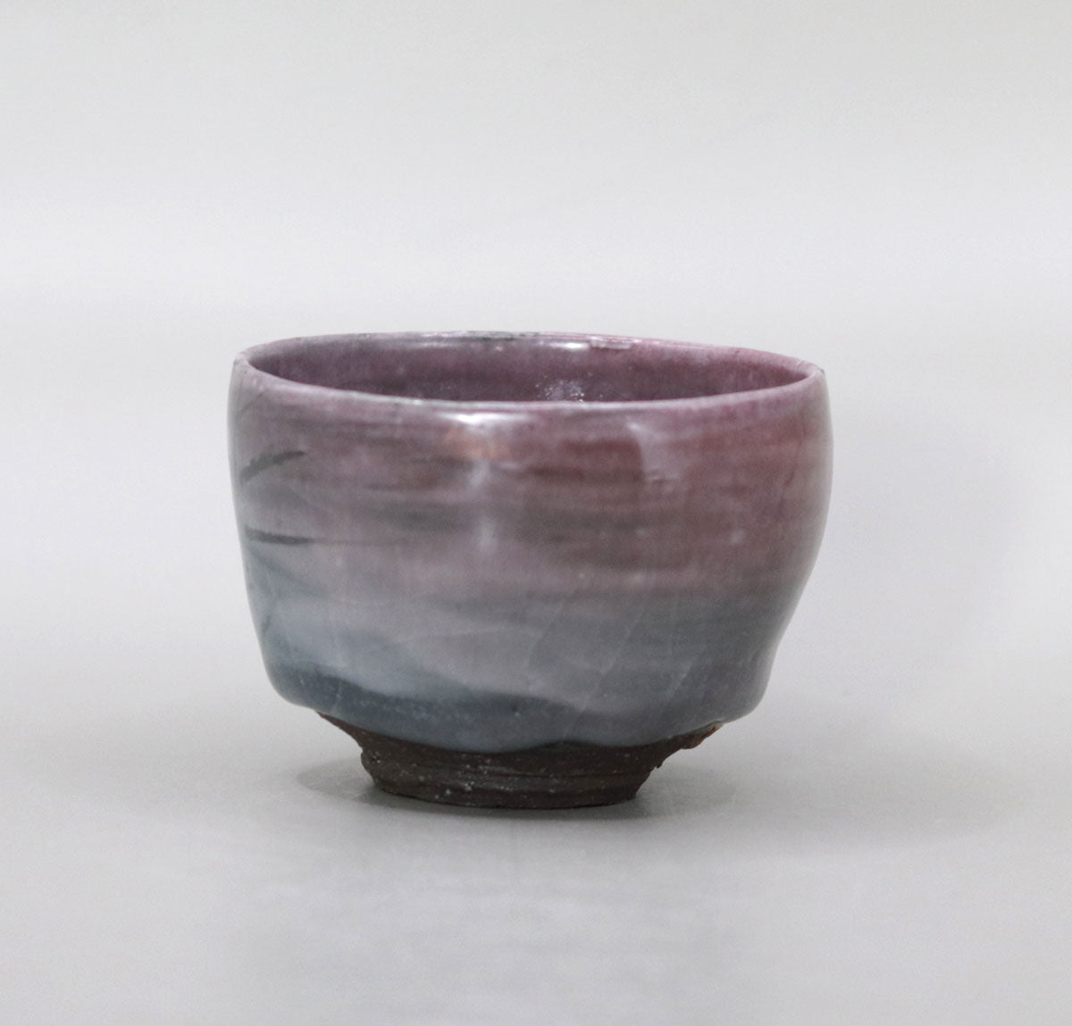辰砂草文盃 藤平伸