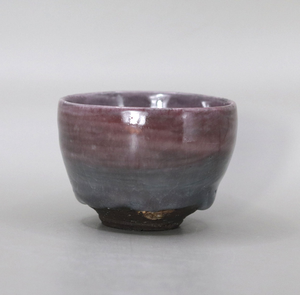 辰砂草文盃 藤平伸