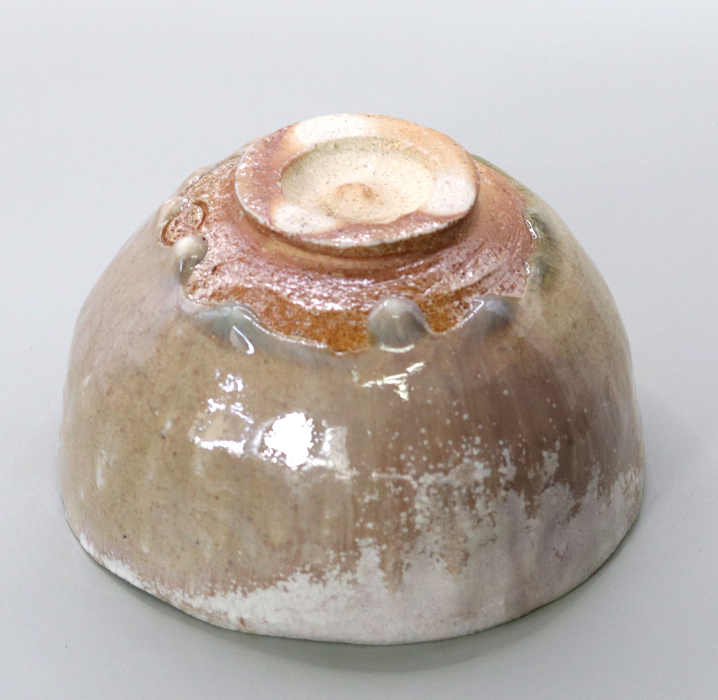 灰釉窯変茶碗 尾西楽斎