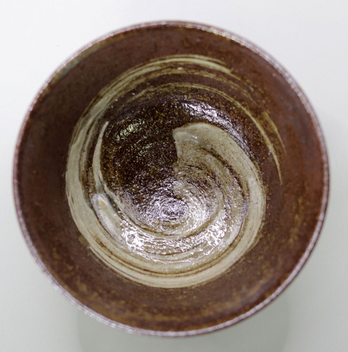 薬師寺東塔基壇土 刷毛目茶碗 尾西楽斎