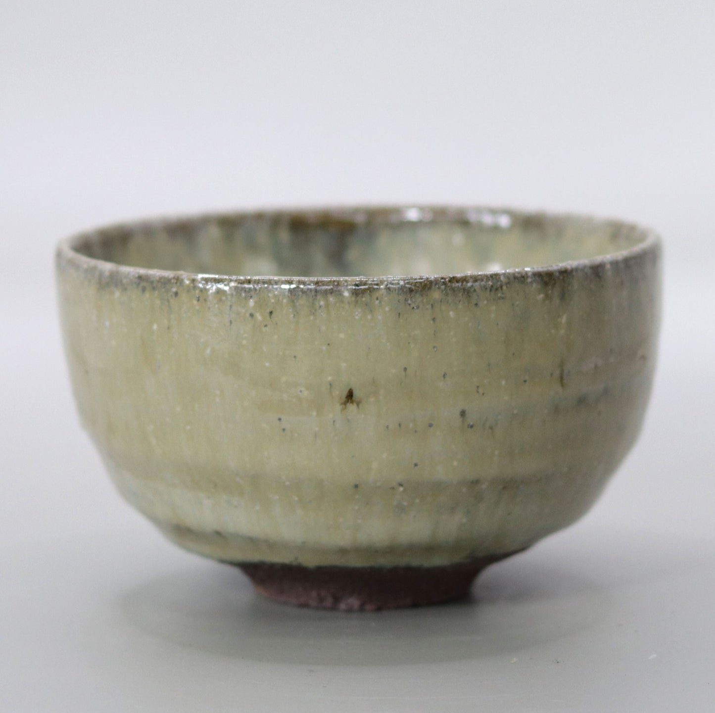 薬師寺東塔基壇土 灰釉茶碗 尾西楽斎