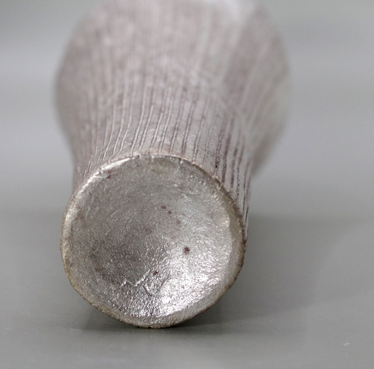 Silver trumpet-shaped vase Fujihira NEI