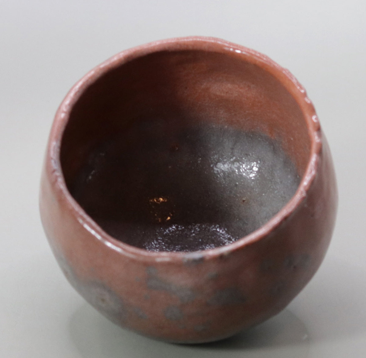 赤茶盌 柳下季器