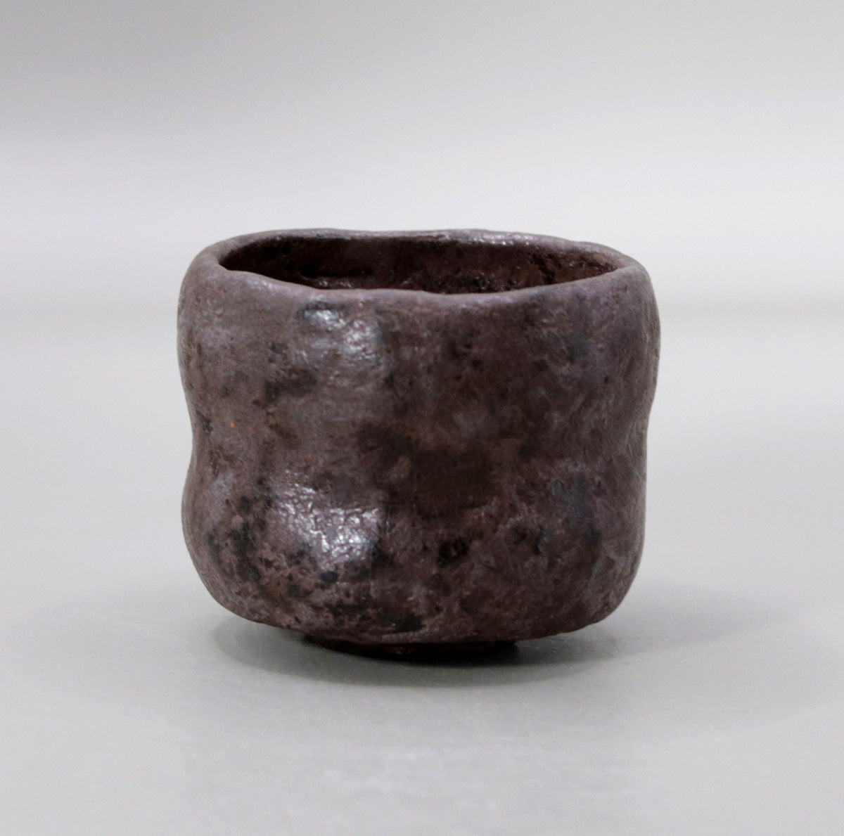 今焼黒ぐい呑 柳下季器