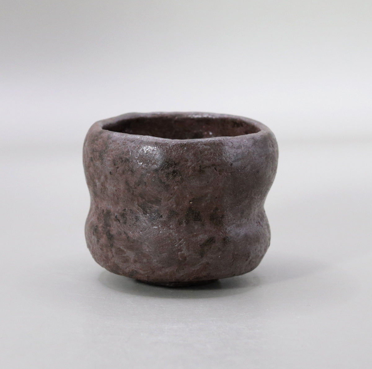 今焼黒ぐい呑 柳下季器