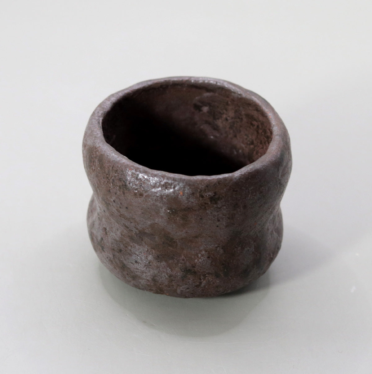 今焼黒ぐい呑 柳下季器