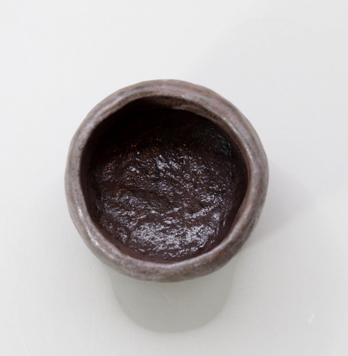 今焼黒ぐい呑 柳下季器