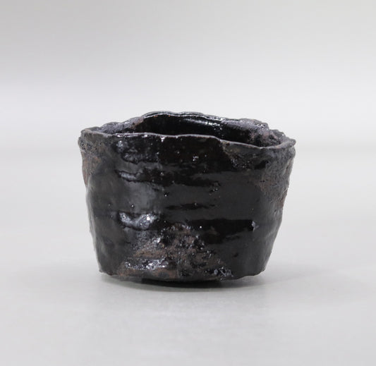 Sake cup Dark space by Yanashita Hideki