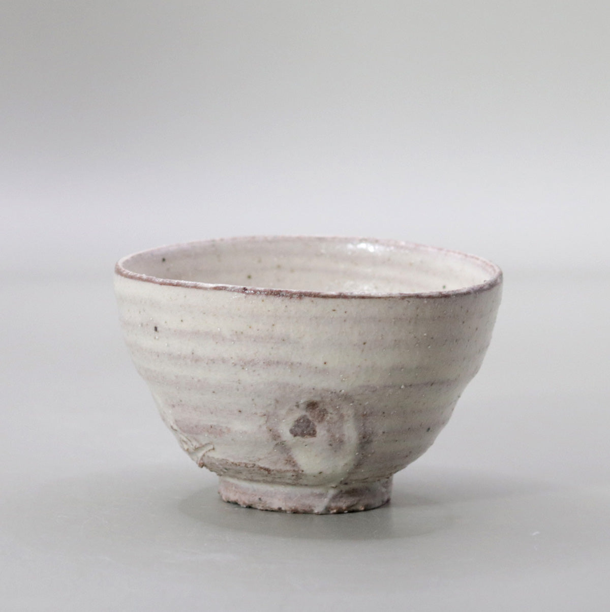粉引ぐい呑 柳下季器