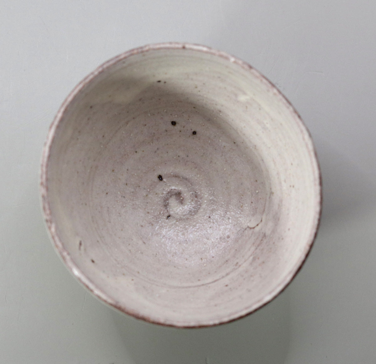 粉引ぐい呑 柳下季器