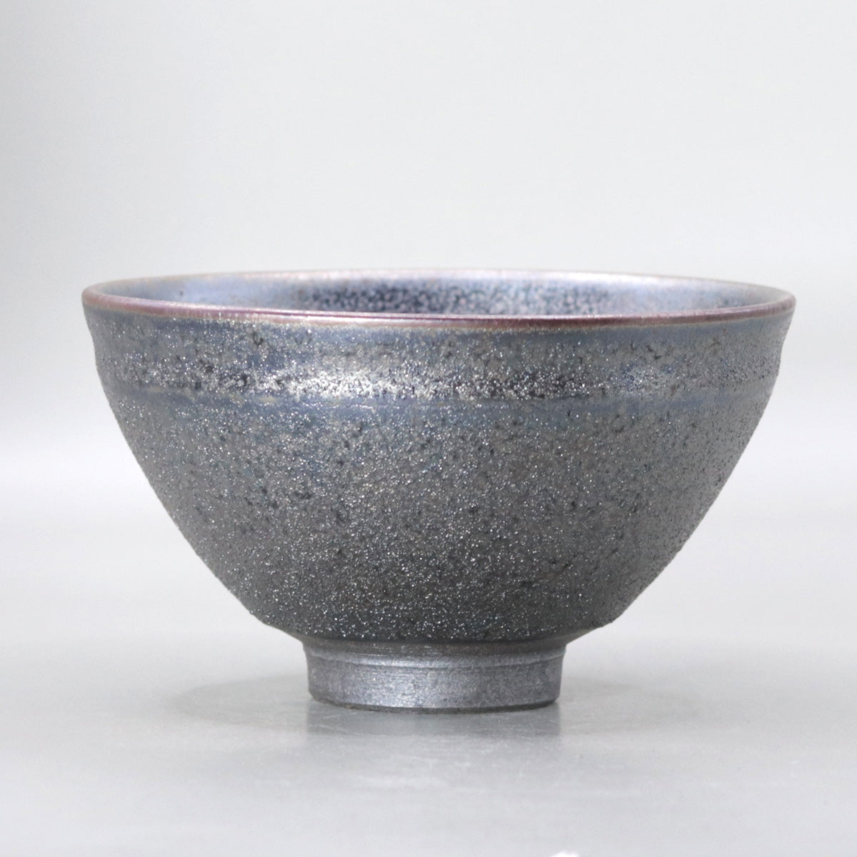天目釉茶盌 岡田優