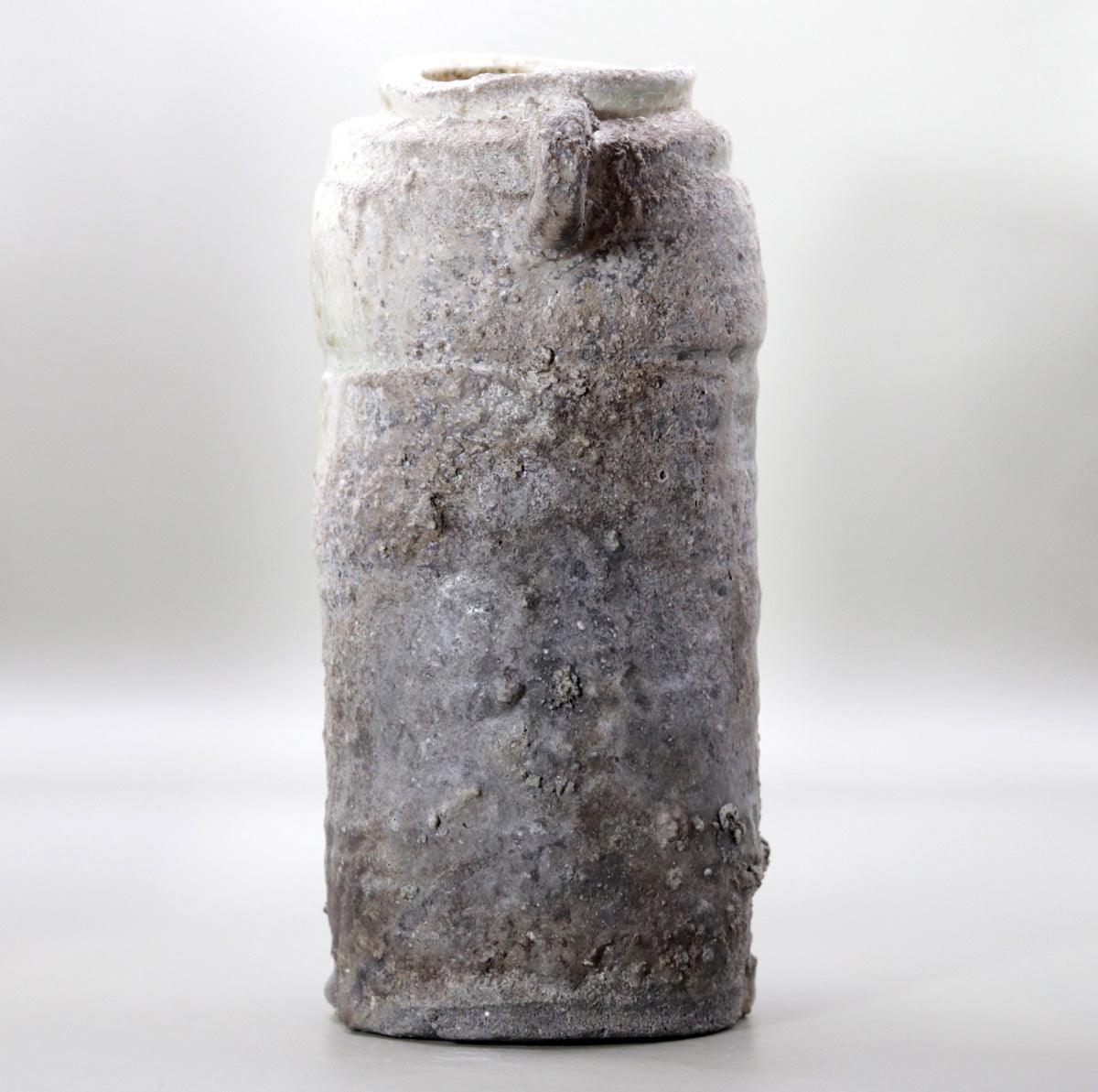 Iga Yohen Flower Vase with Ears by Hideki Yanashita
