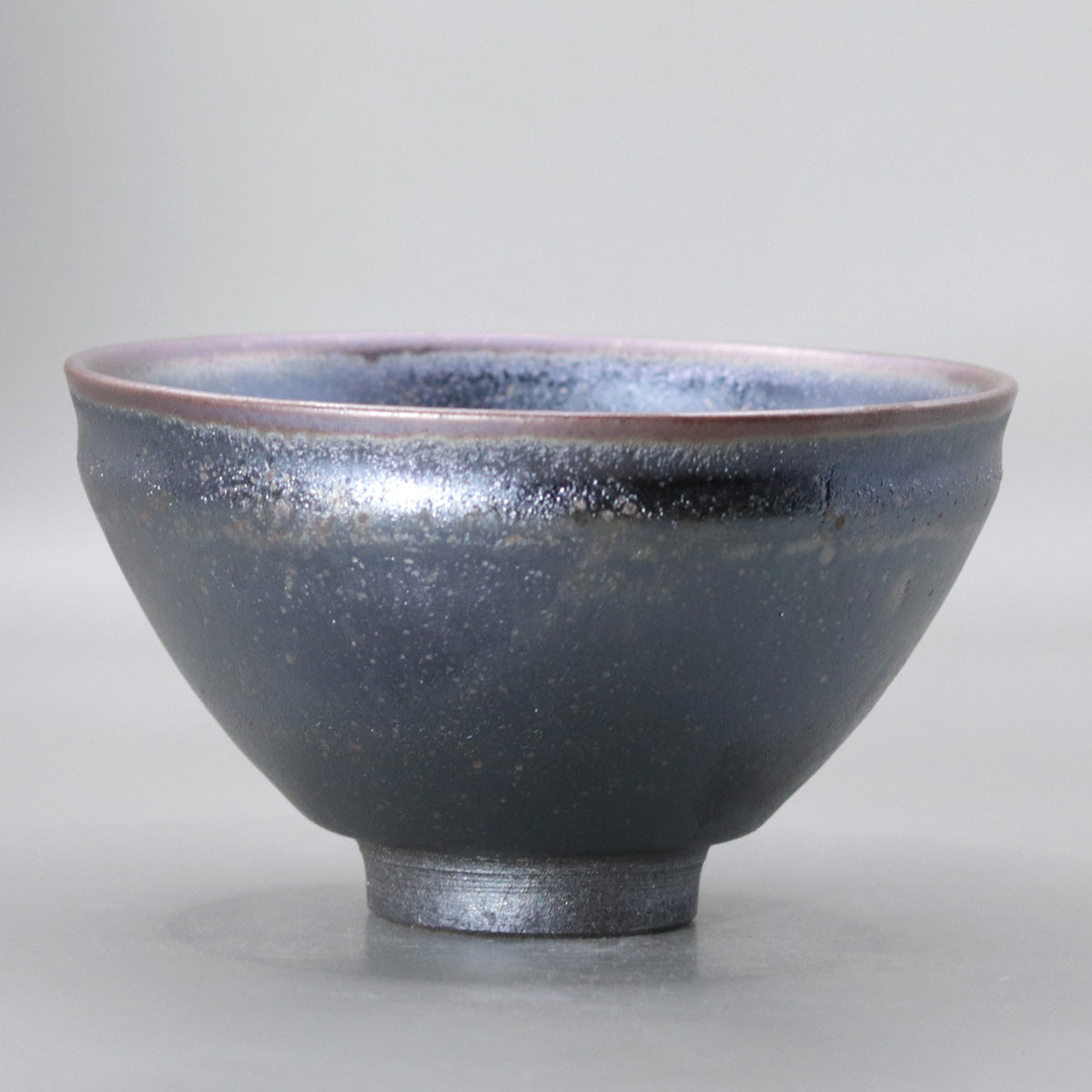 天目釉茶盌 岡田優