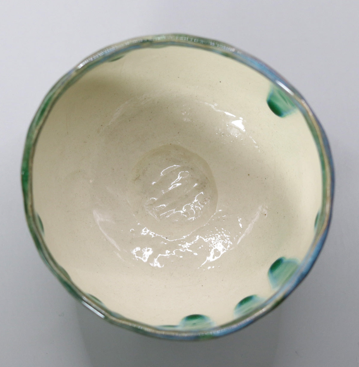 翠緑茶盌 小川文齋