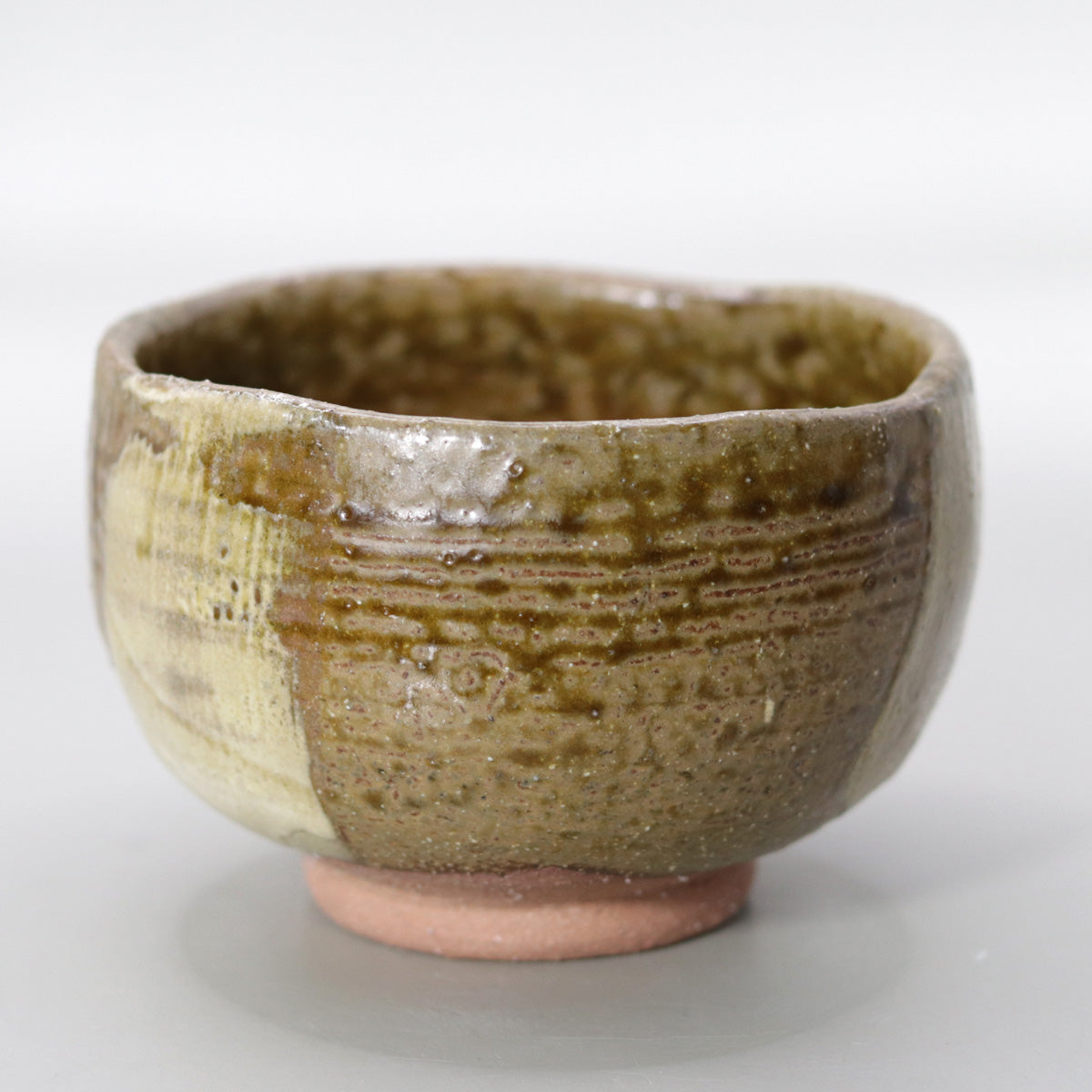 伊羅保茶盌 小川文齋