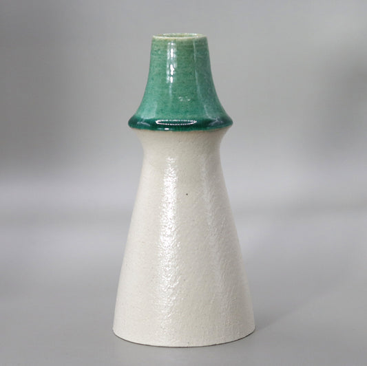 翠緑花入 小川文齋