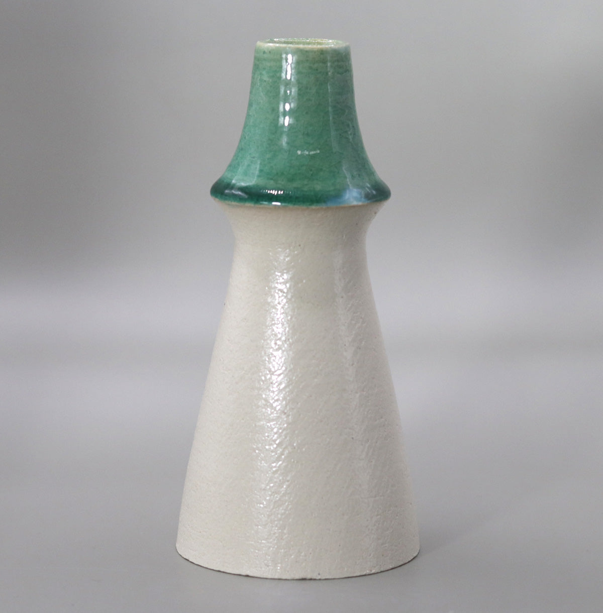Green Flower Vase by Ogawa Bunsai