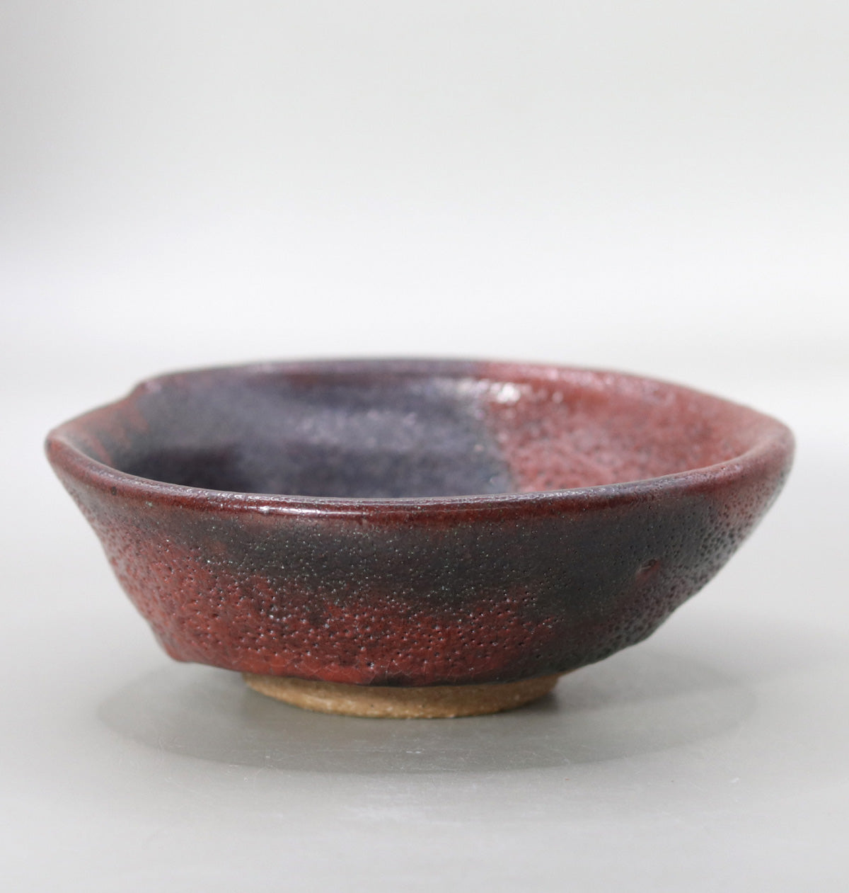 紅彩茶盌 小川文齋(五代)