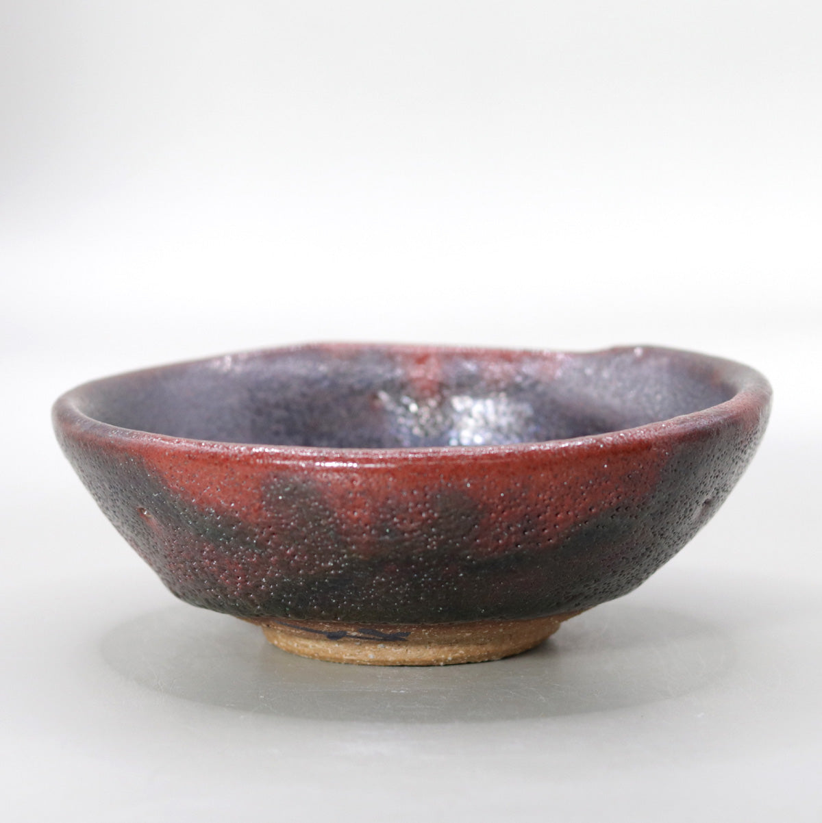 紅彩茶盌 小川文齋(五代)