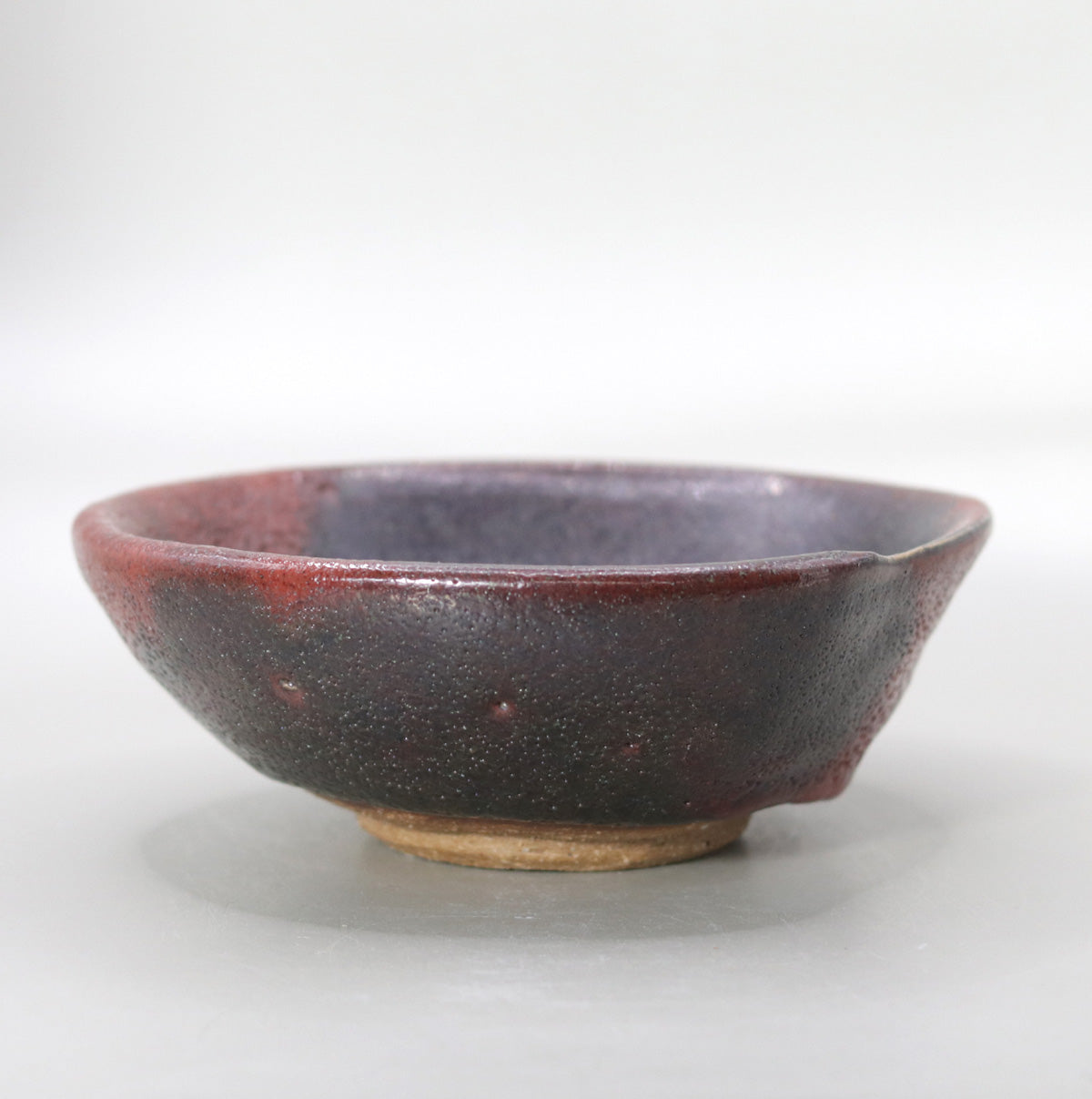 紅彩茶盌 小川文齋(五代)