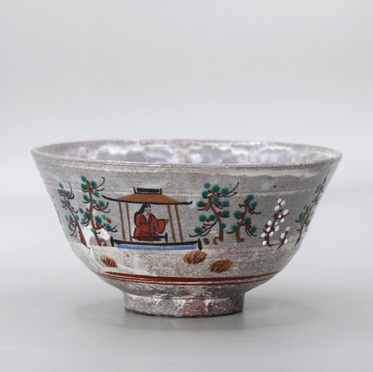 奈良絵茶碗 尾西楽斎