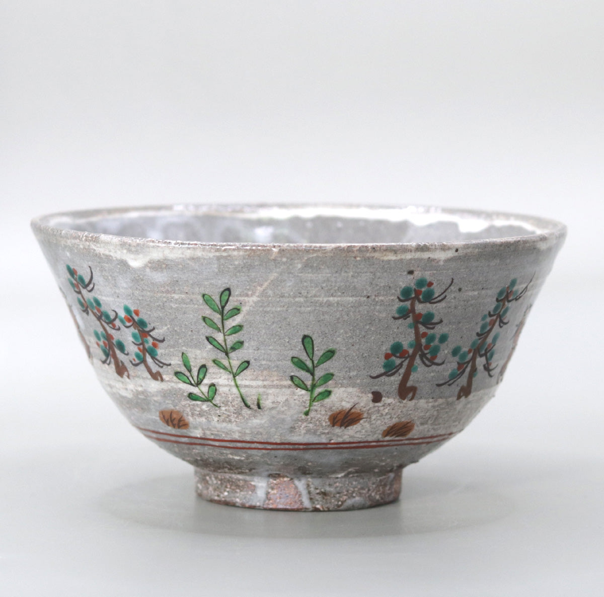 奈良絵茶碗 尾西楽斎