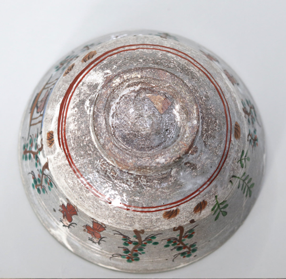 奈良絵茶碗 尾西楽斎