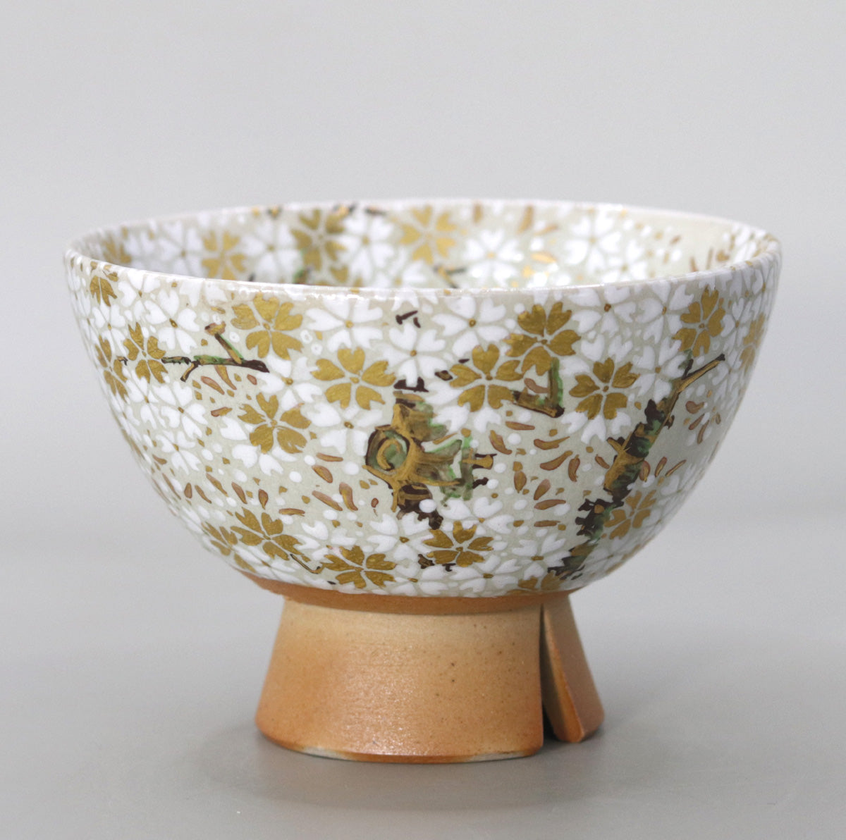 桜尽し茶碗 尾西楽斎