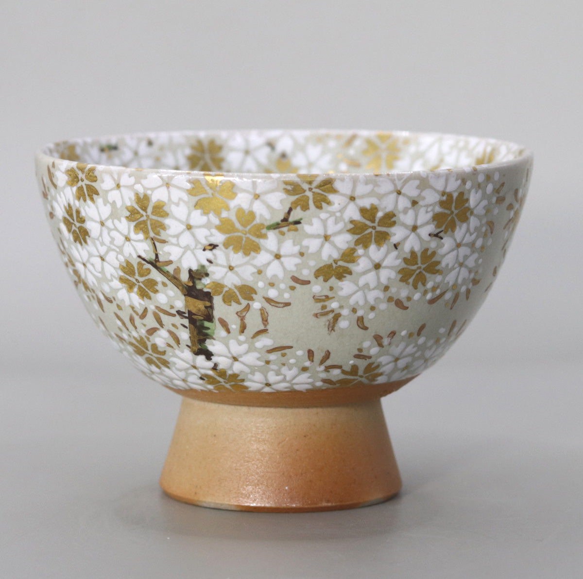 桜尽し茶碗 尾西楽斎