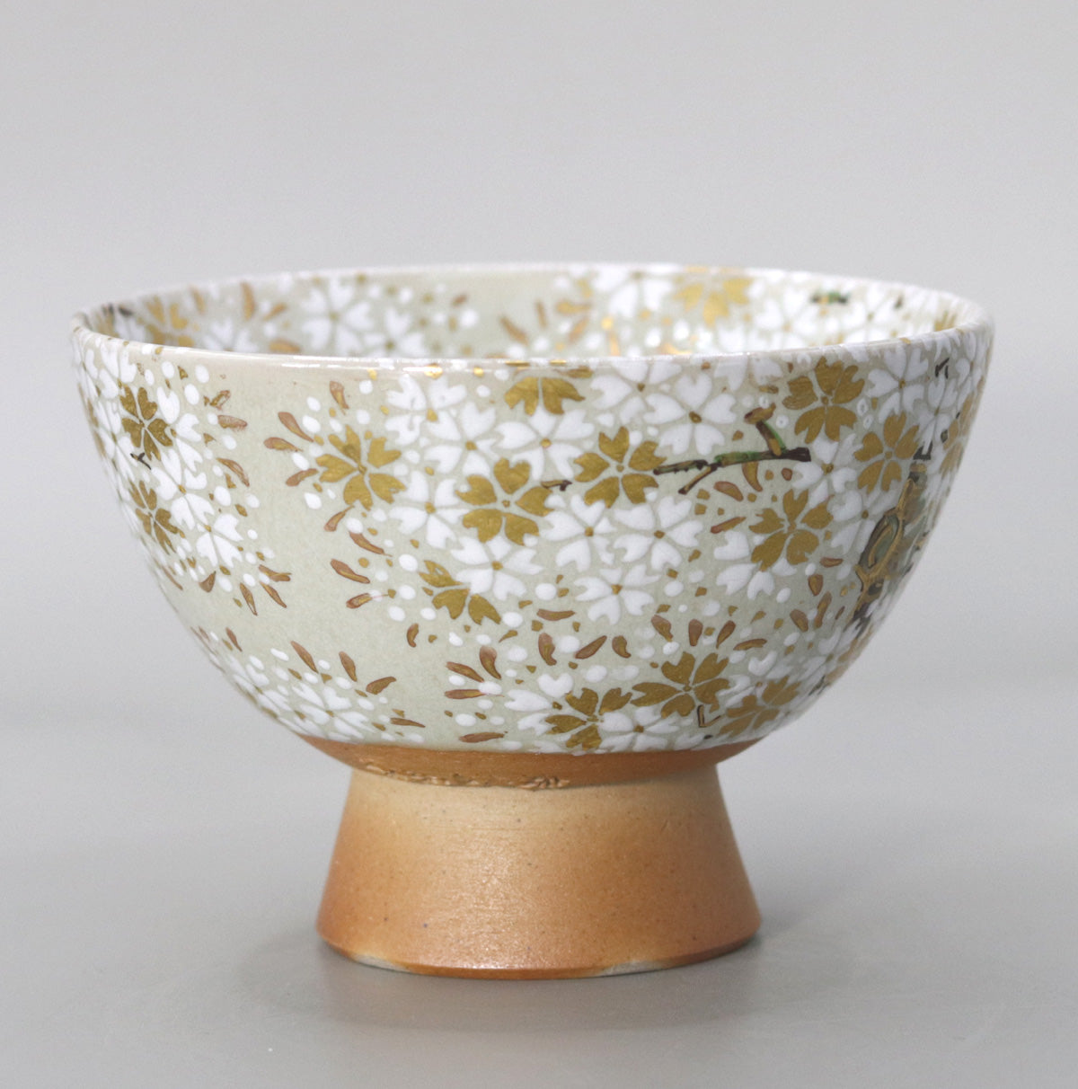 桜尽し茶碗 尾西楽斎