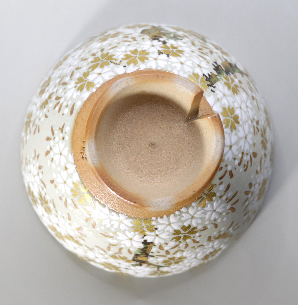 桜尽し茶碗 尾西楽斎