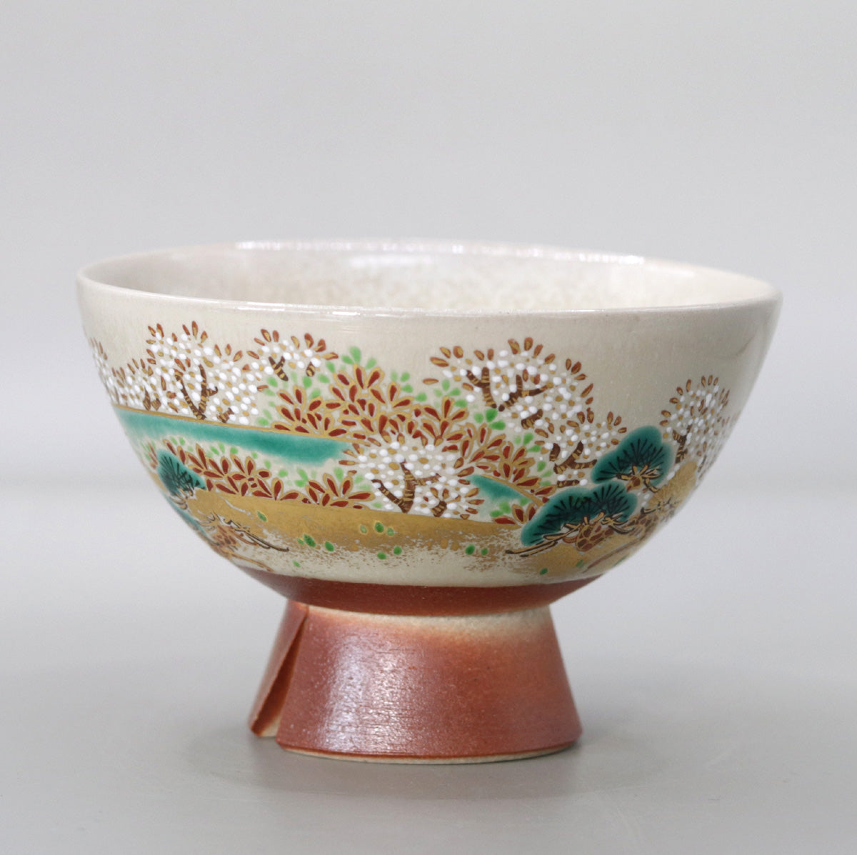 吉野山茶碗 尾西楽斎