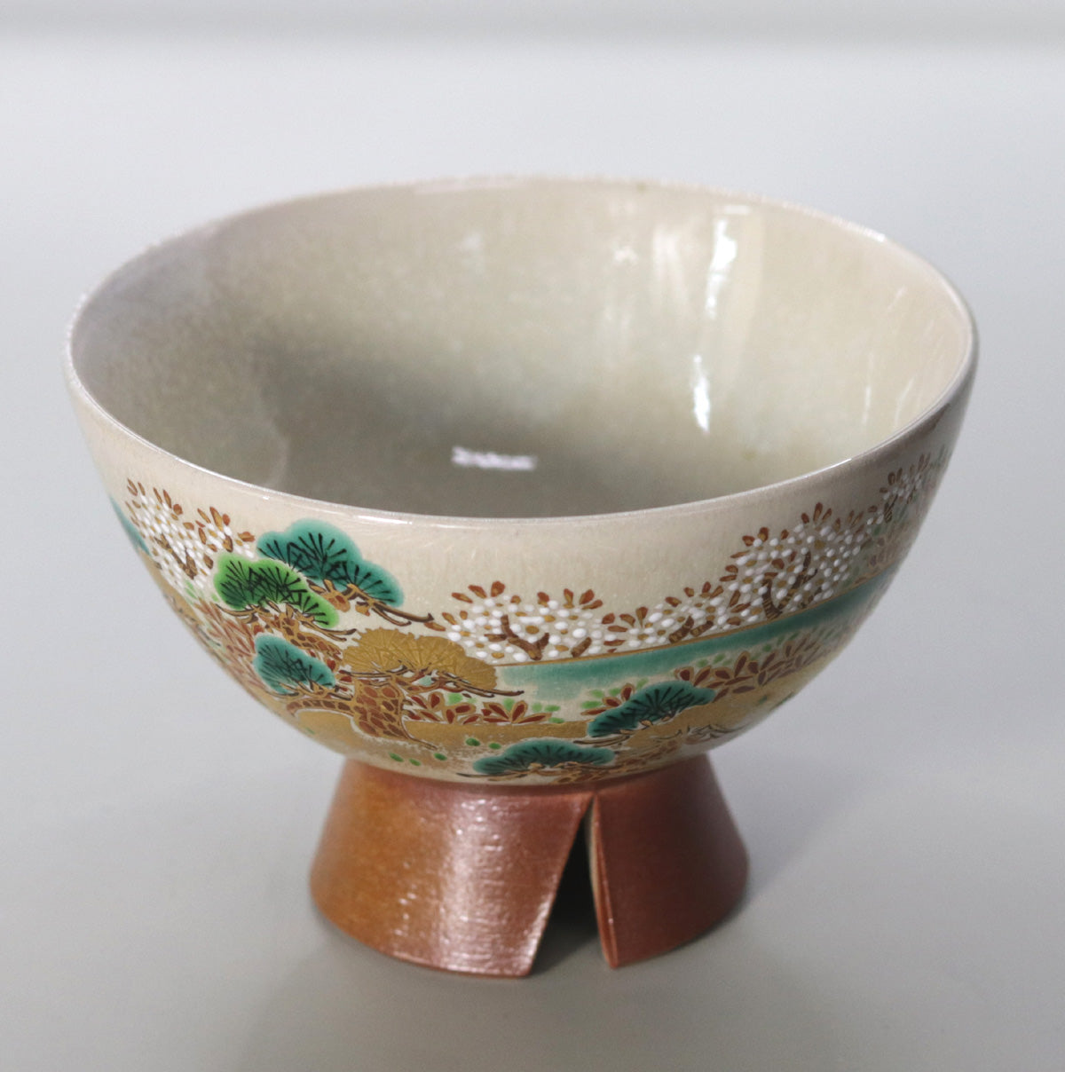 吉野山茶碗 尾西楽斎