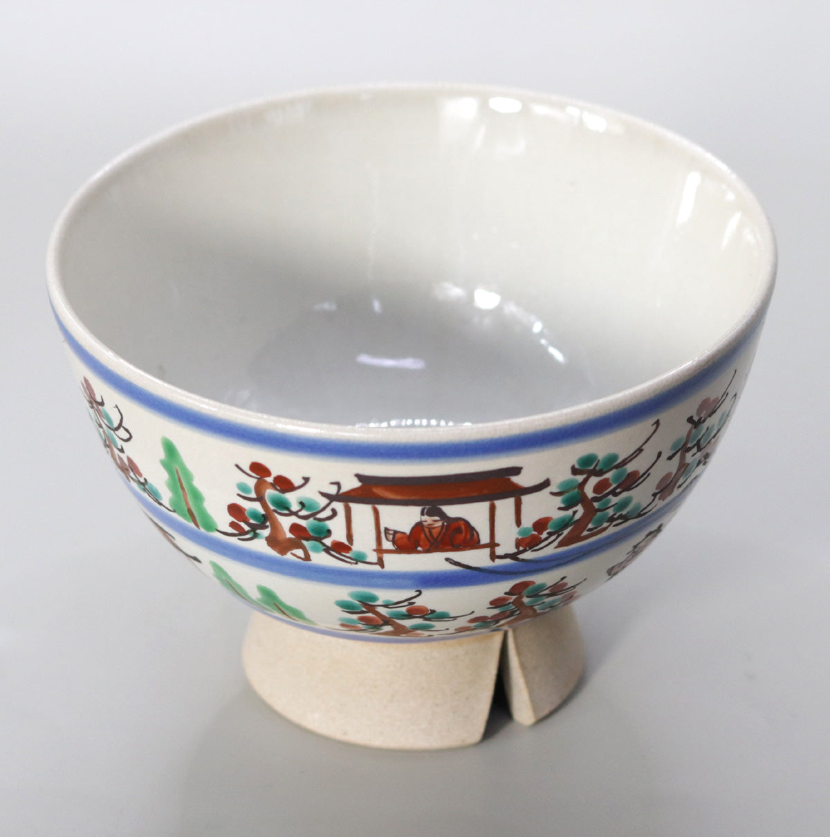 呉器形奈良絵茶碗 尾西楽斎