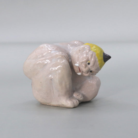 Demonic Lid Placer by Rakusai Onishi