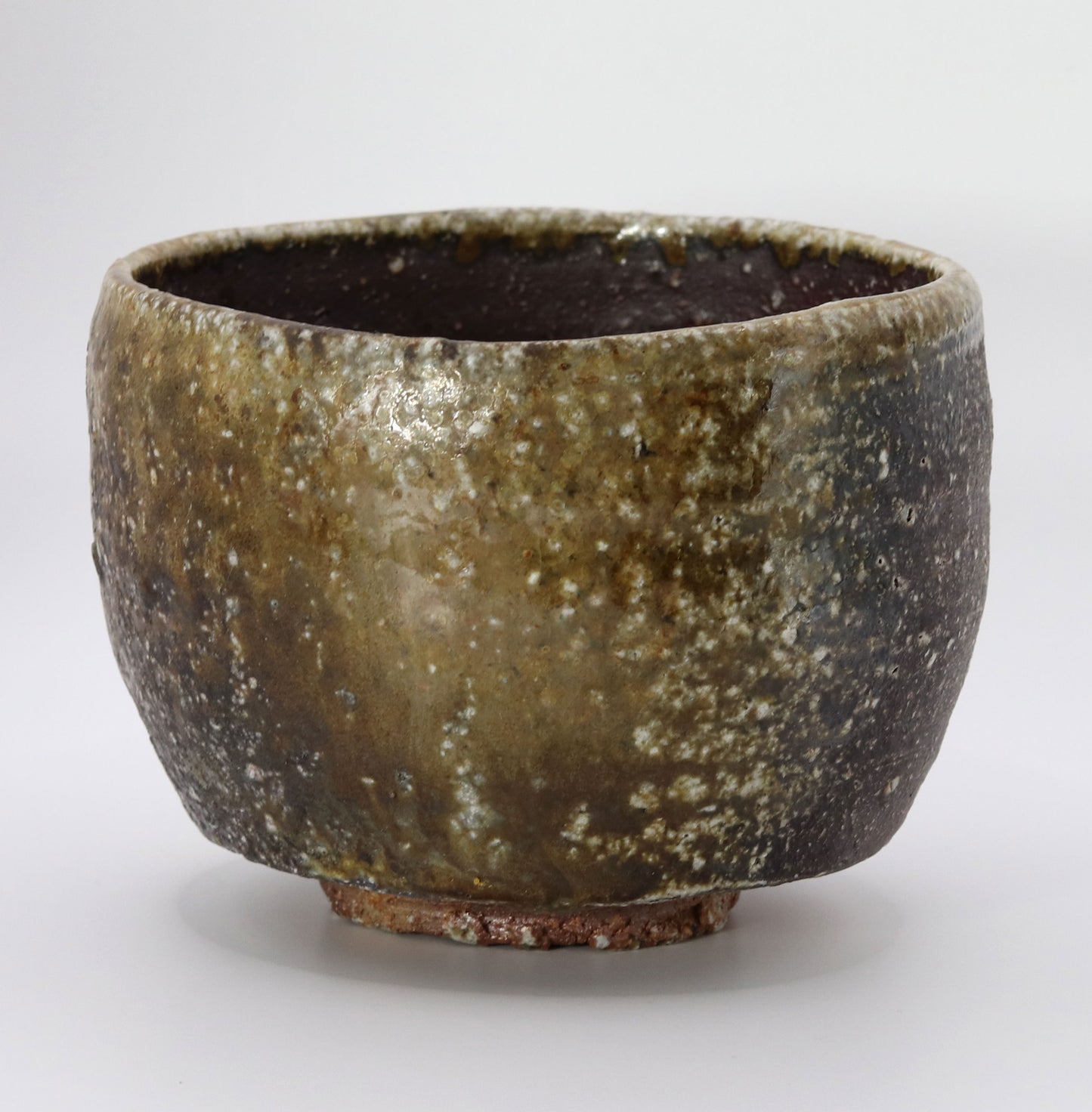 Supreme quality Tanba matcha tea bowl by Shinsui Ichino