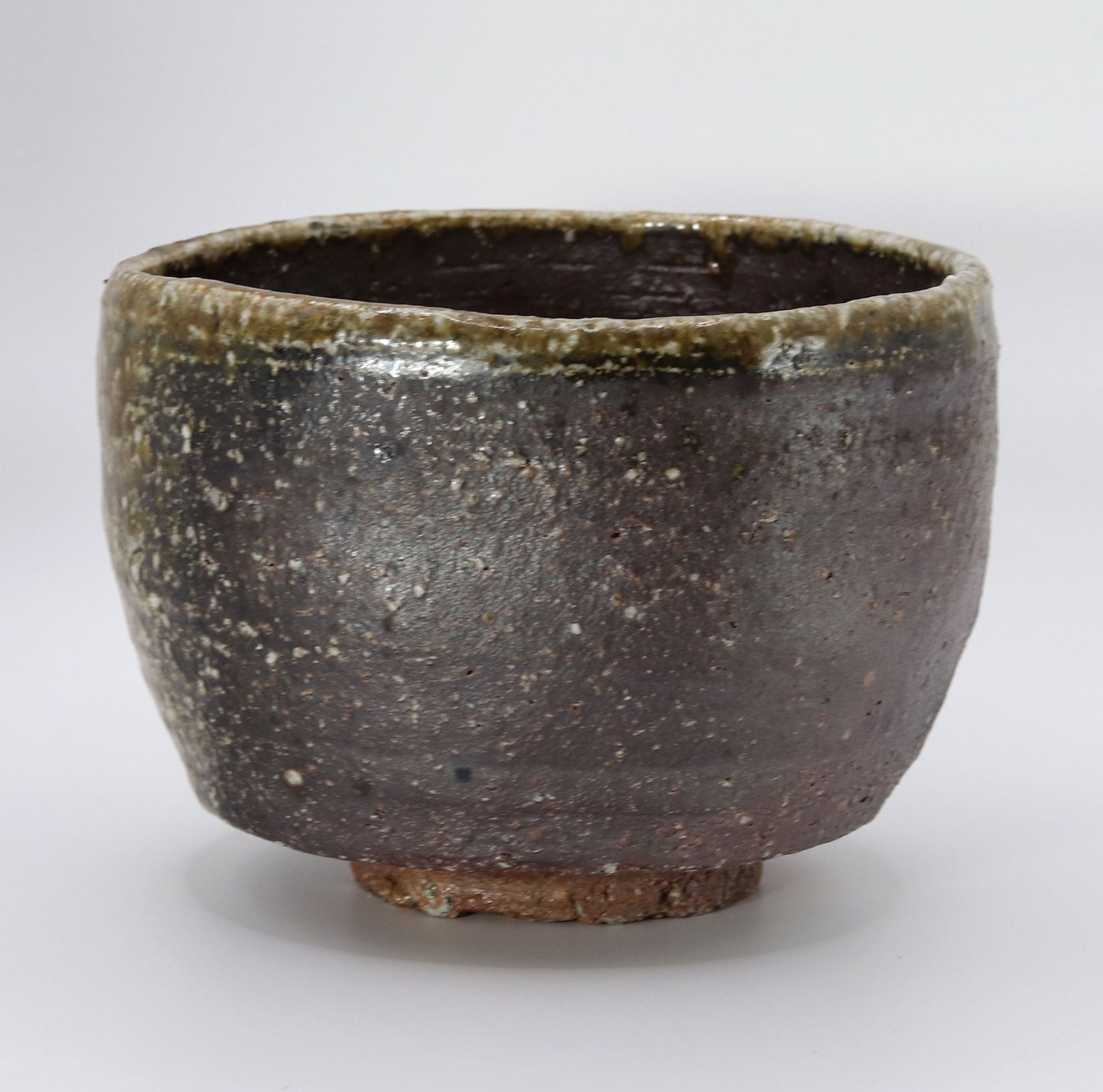 Supreme quality Tanba matcha tea bowl by Shinsui Ichino