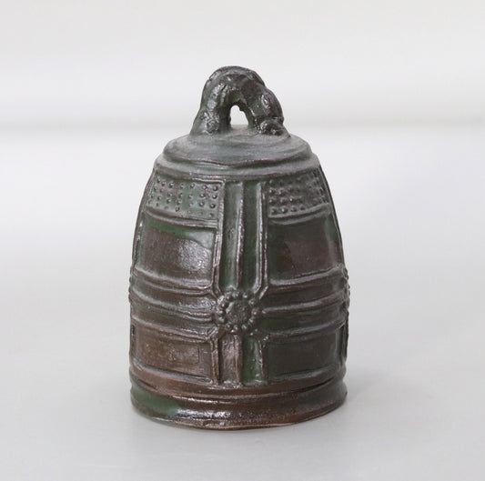 Todaiji Temple temple bell incense holder by Bisai Rakusai
