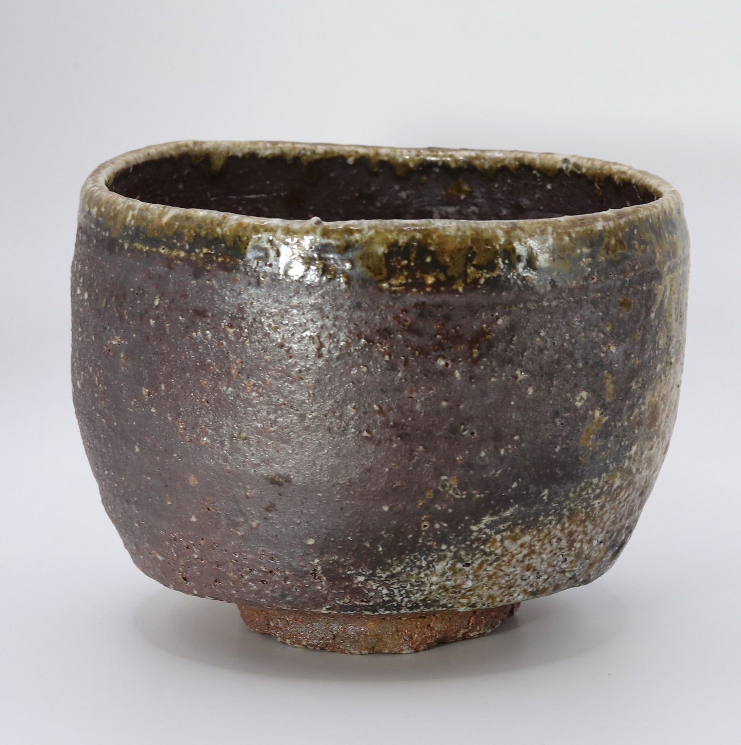 Supreme quality Tanba matcha tea bowl by Shinsui Ichino