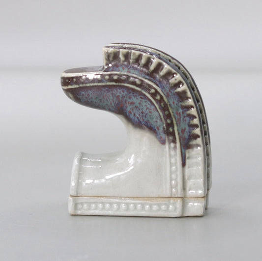 Incense holder by Rakusai Onishi