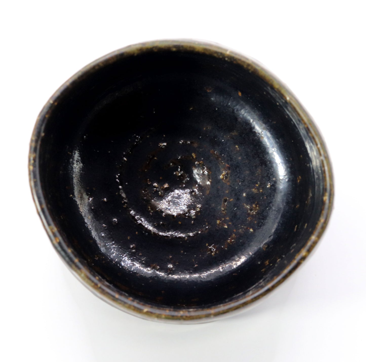 丹波黒釉茶盌 市野信水