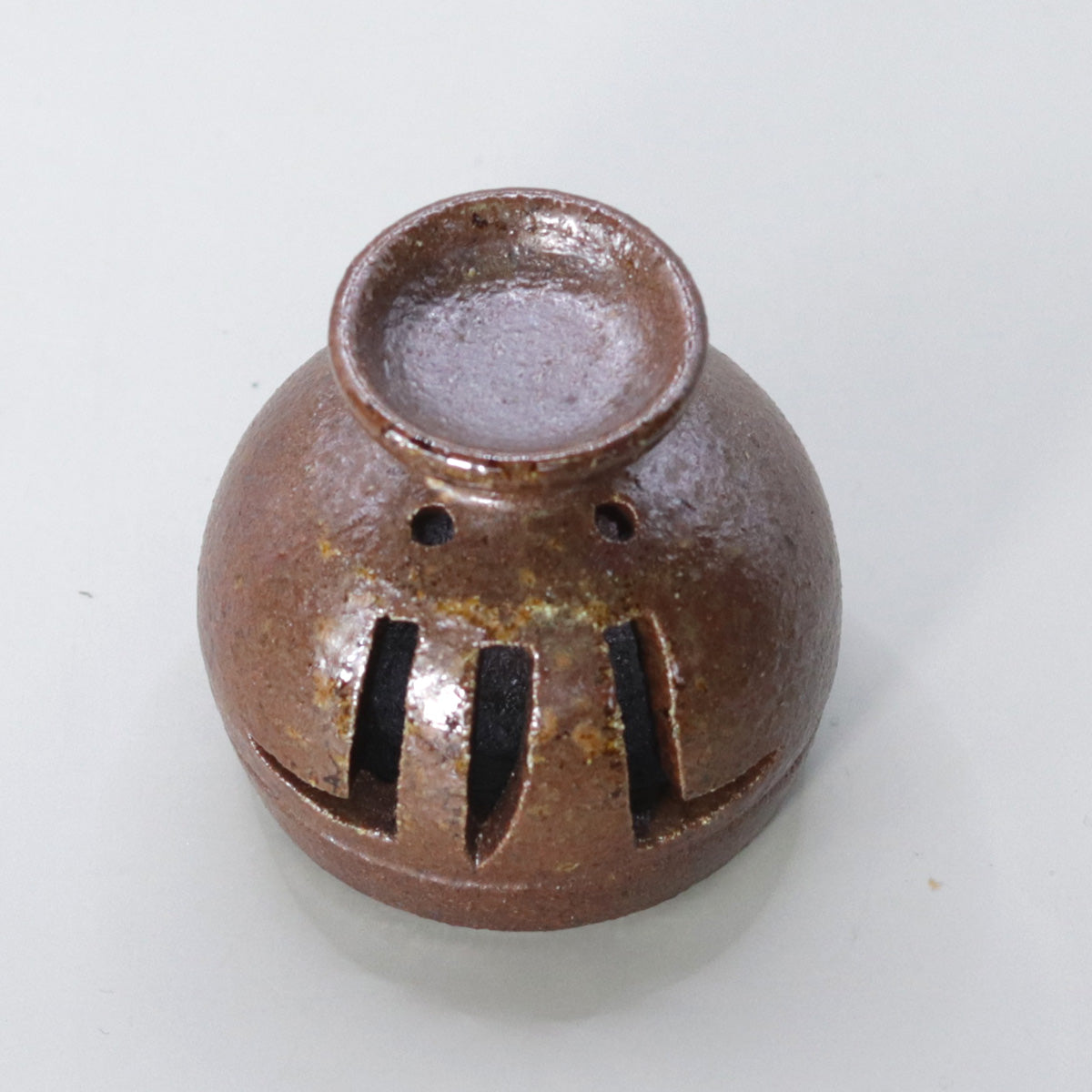 薬師寺東塔基壇土 瓦灯蓋置 尾西楽斎