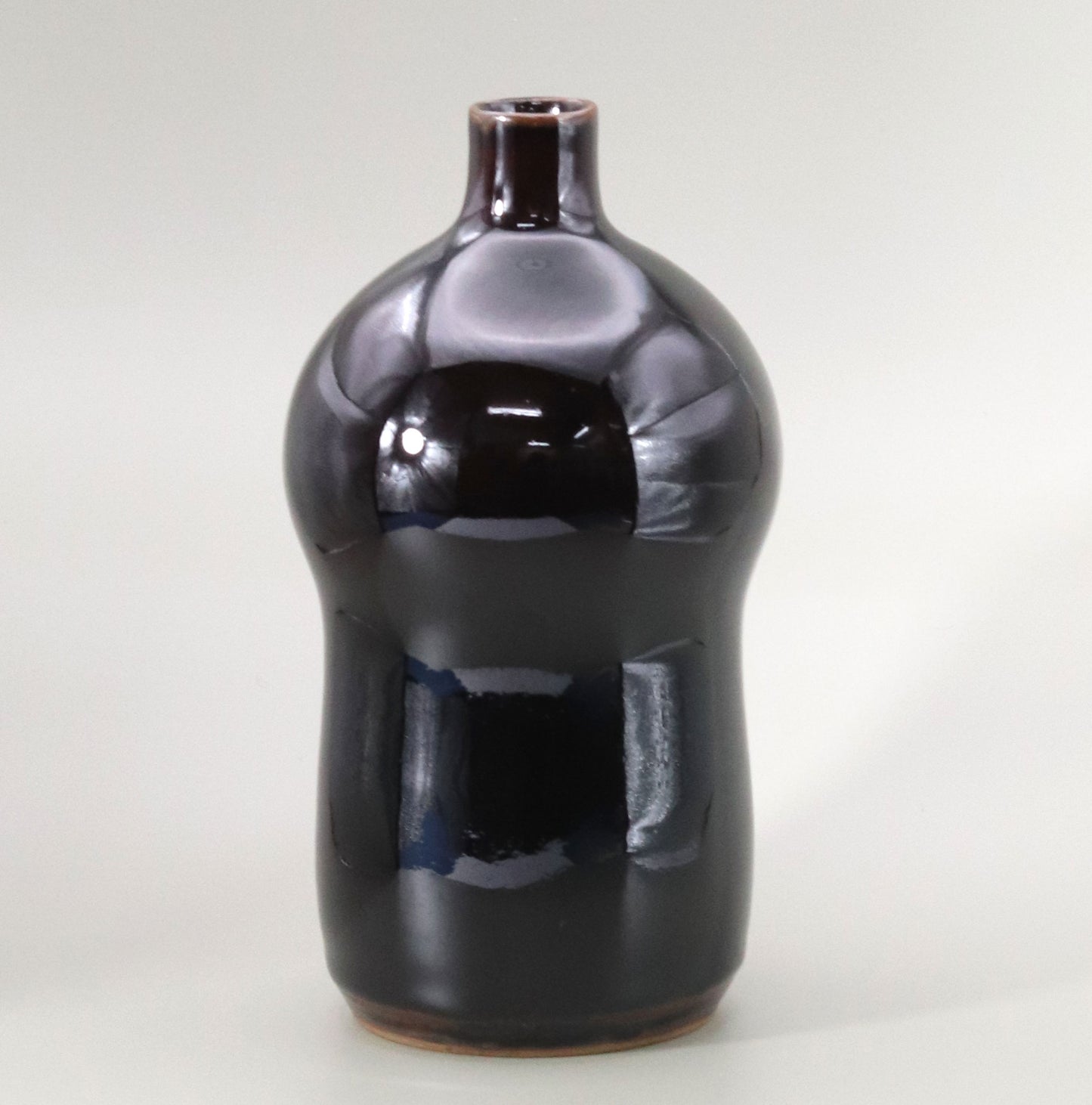 石黒釉浮徳利 正元直作