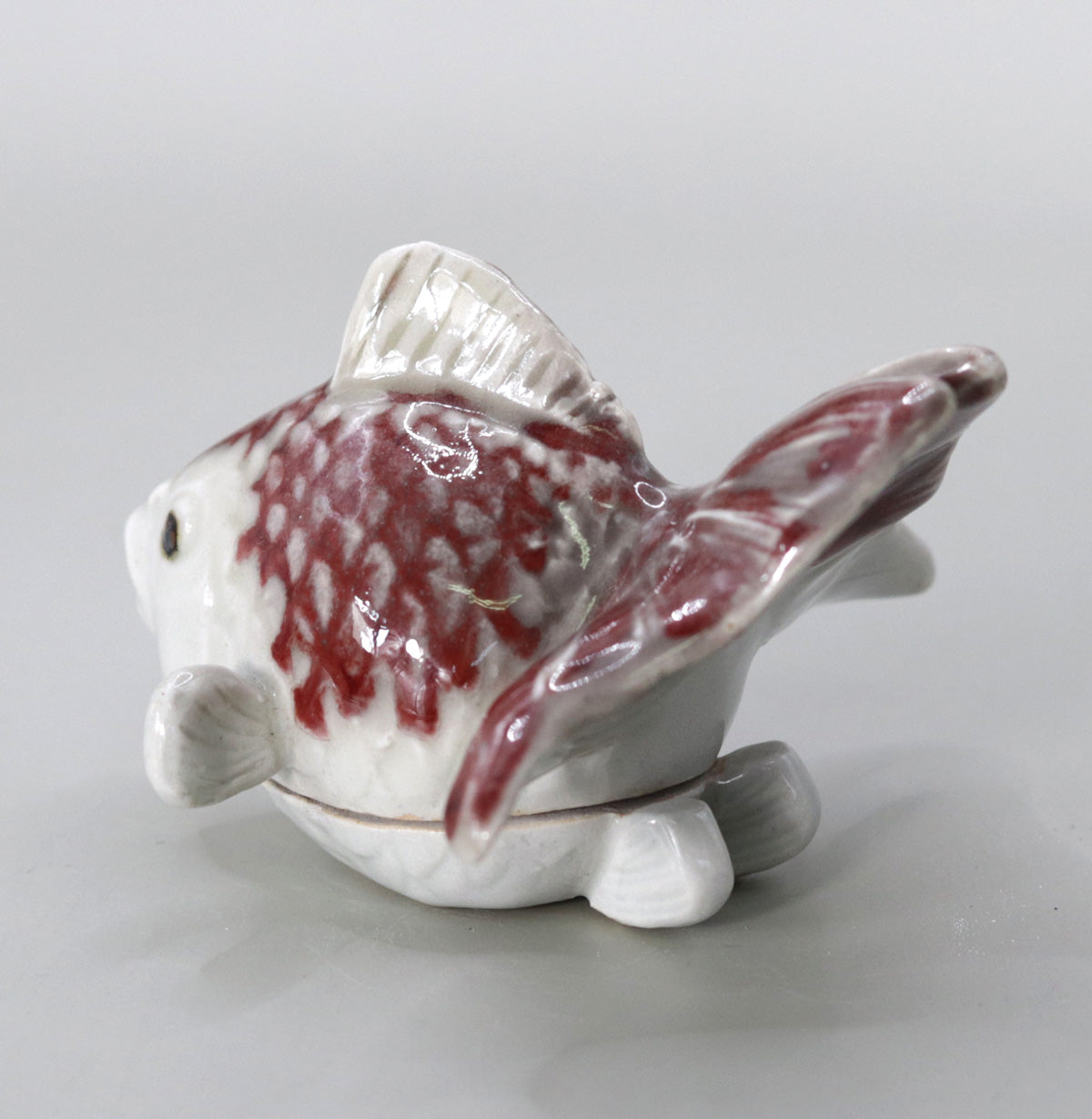 金魚香合 尾西楽斎