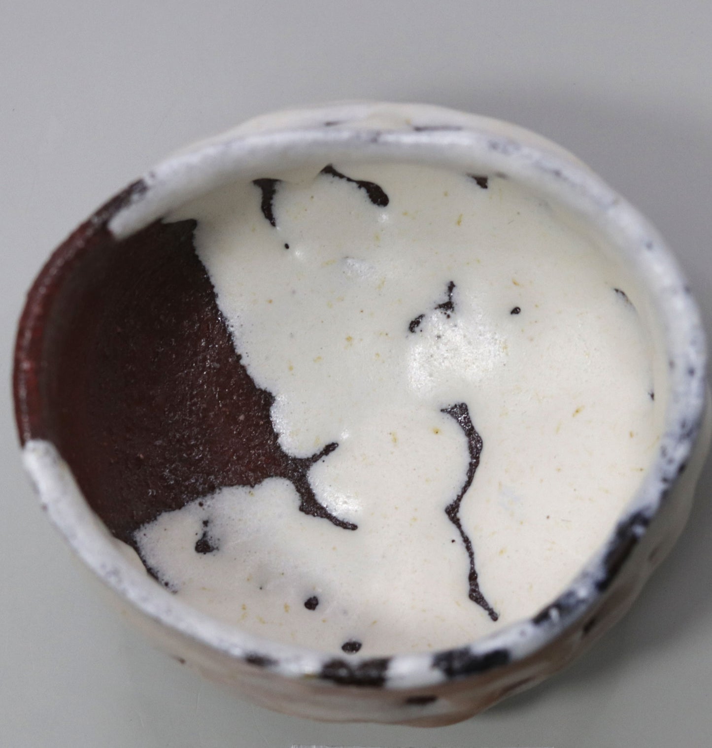 丹波藁白釉茶盌 西端正