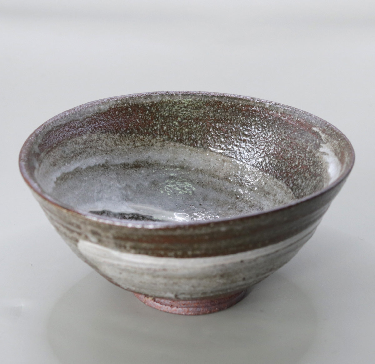 薬師寺東塔基壇土 刷毛目茶碗 尾西楽斎